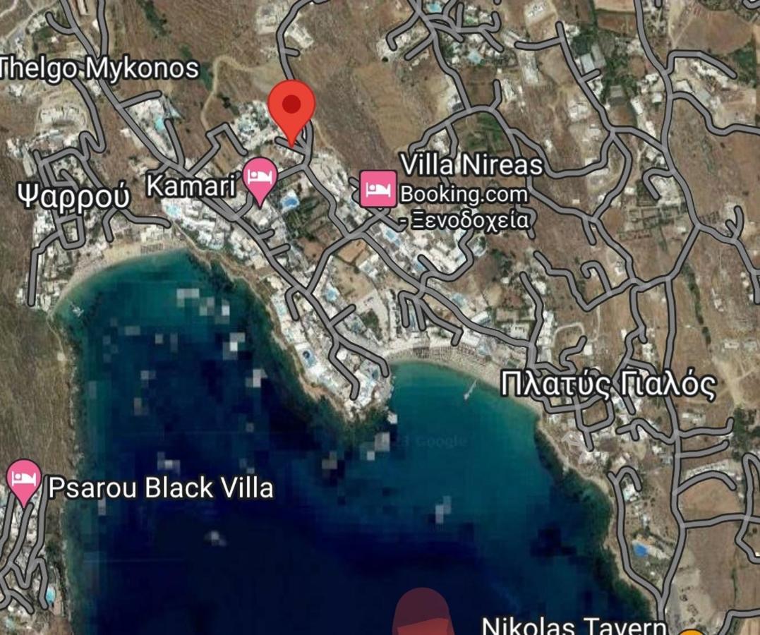 La Playa Studio Mykonos Platys Gialos  Bagian luar foto